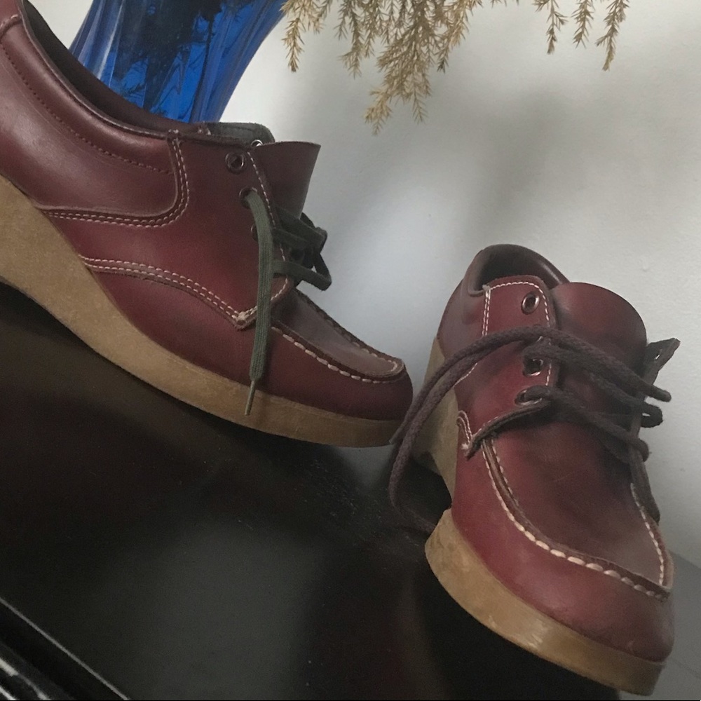 Vintage Clog Wedges